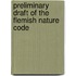 Preliminary Draft of the Flemish Nature Code