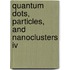 Quantum Dots, Particles, And Nanoclusters Iv