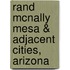 Rand Mcnally Mesa & Adjacent Cities, Arizona