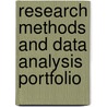 Research Methods And Data Analysis Portfolio by Volker Schmid