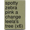 Spotty Zebra Pink A Change Leela's Tree (X6) door Claire Llewellyn