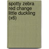 Spotty Zebra Red Change Little Duckling (X6) door Alison Milford