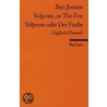 Volpone oder Der Fuchs / Volpone, or The Fox door Ben Jonson