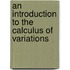 An Introduction To The Calculus Of Variations