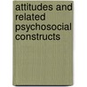 Attitudes and Related Psychosocial Constructs door Lewis R. Aiken