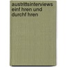 Austrittsinterviews Einf Hren Und Durchf Hren by Manuela Gaigg