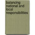 Balancing National and Local Responsibilities