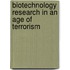 Biotechnology Research In An Age Of Terrorism