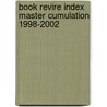Book Revire Index Master Cumulation 1998-2002 door Gale Group
