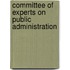 Committee Of Experts On Public Administration
