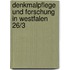 Denkmalpflege und Forschung in Westfalen 26/3