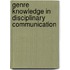 Genre Knowledge In Disciplinary Communication