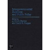 Intergovernmental Relations And Public Policy by David Morgan