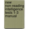 New Non-Reading Intelligence Tests 1-3 Manual door Dennis Young