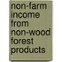 Non-Farm Income From Non-Wood Forest Products