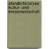 Standortanalyse Kultur- Und Kreativwirtschaft