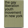 The Gay Liberation Youth Movement in New York door Stephan Cohen
