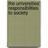 The Universities' Responsibilities to Society