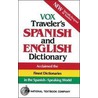 Vox Traveler's Spanish And English Dictionary door Ntc Publishing Group