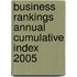 Business Rankings Annual Cumulative Index 2005