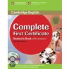 Complete First Certificate Student's Book Pack door Guy Brook-Hart