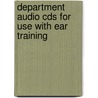 Department Audio Cds For Use With Ear Training by Benward
