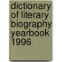 Dictionary of Literary Biography Yearbook 1996