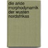 Die Aride Morphodynamik Der Wusten Nordafrikas