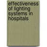 Effectiveness Of Lighting Systems In Hospitals door zehra tugce kazanasmaz