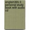 English365 3 Personal Study Book With Audio Cd door Steve Flinders