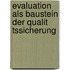 Evaluation Als Baustein Der Qualit Tssicherung