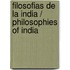 Filosofias de la India / Philosophies of India
