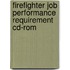 Firefighter Job Performance Requirement Cd-Rom