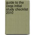 Guide to the Ceqa Initial Study Checklist 2010