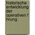 Historische Entwicklung Der Operativen F Hrung