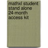 Mathxl Student Stand Alone 24-Month Access Kit door Pearson Education J.