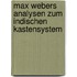 Max Webers Analysen zum indischen Kastensystem
