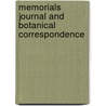 Memorials Journal And Botanical Correspondence door Charles Cardale Babington