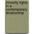 Minority Rights In A Contemporary Dictatorship