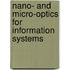 Nano- And Micro-Optics For Information Systems