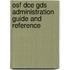 Osf Dce Gds Administration Guide And Reference