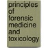 Principles Of Forensic Medicine And Toxicology