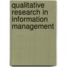 Qualitative Research In Information Management door Ronald R. Powell
