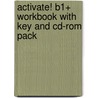 Activate! B1+ Workbook With Key And Cd-Rom Pack by Megan Roderick