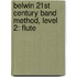 Belwin 21St Century Band Method, Level 2: Flute
