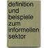 Definition Und Beispiele Zum Informellen Sektor