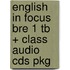 English In Focus Bre 1 Tb + Class Audio Cds Pkg