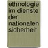 Ethnologie Im Dienste Der Nationalen Sicherheit