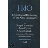 Etymological Dictionary Of The Altaic Languages by Southward Et Al