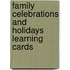 Family Celebrations And Holidays Learning Cards